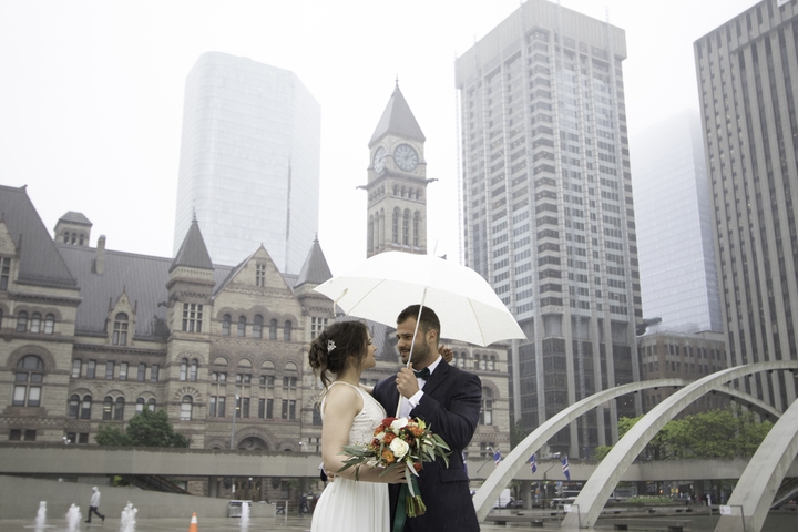 toronto city hall wedding photography