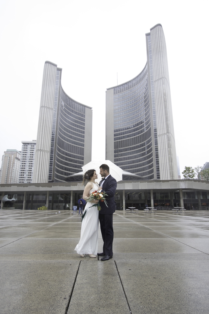 toronto city hall wedding photography