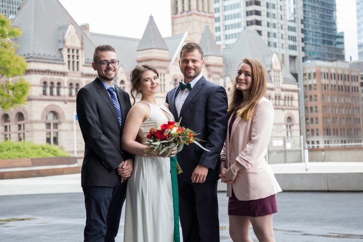 toronto city hall wedding photography