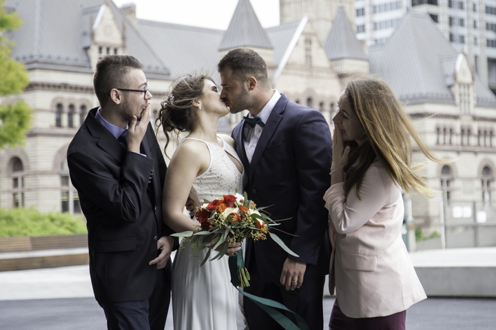toronto city hall wedding photography